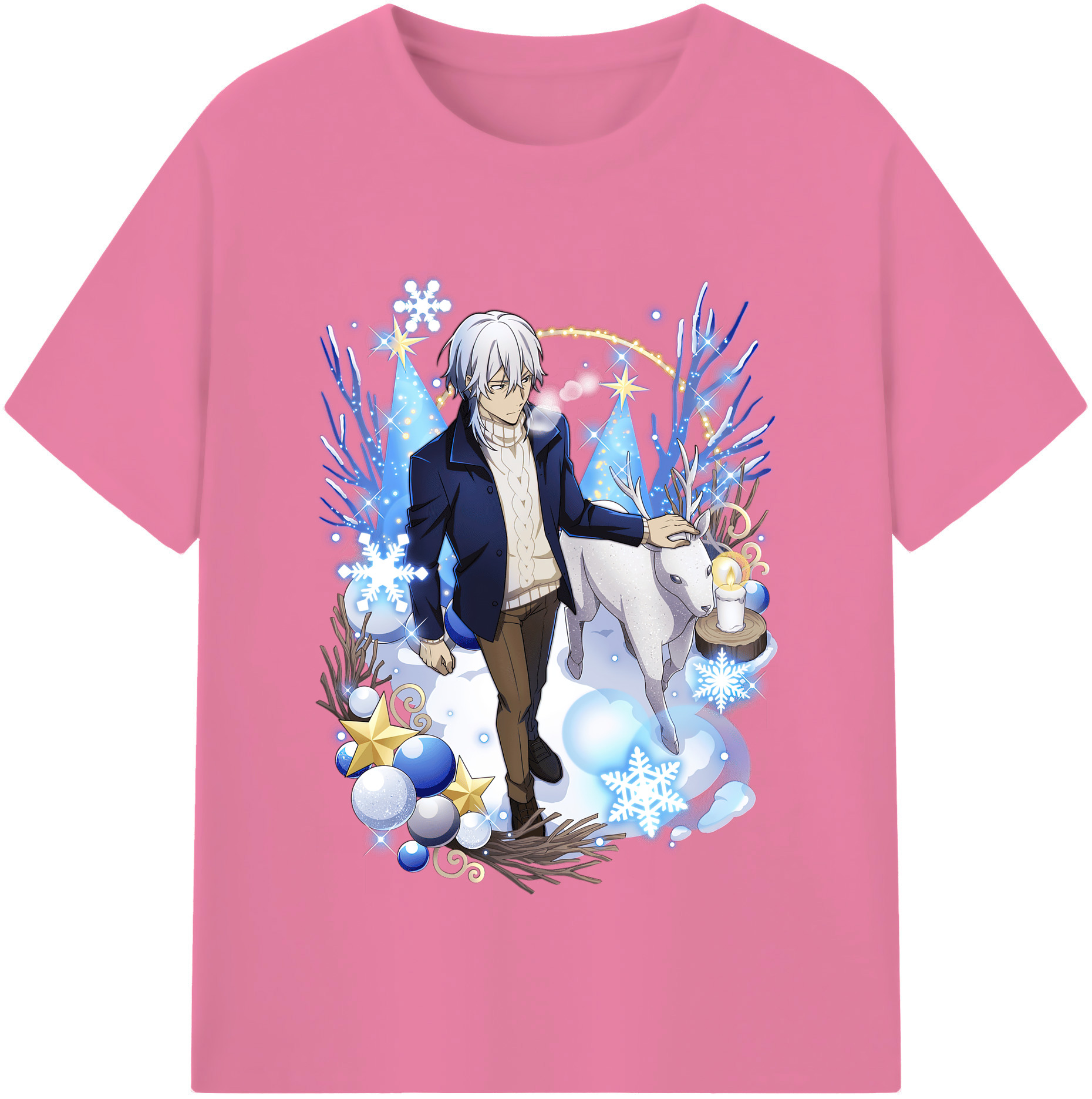 （画像用） 文豪ストレイドッグス Bungo Stray Dogs 綿100％半袖Tシャツ（フロントプリント）